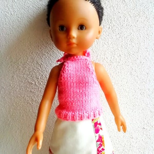 Doll clothes-outfit 32-33 cm compatible with Corolle Les Chéries, Paola Reina Las Amigas, Sylvia Natterer Les Minouches, handmade