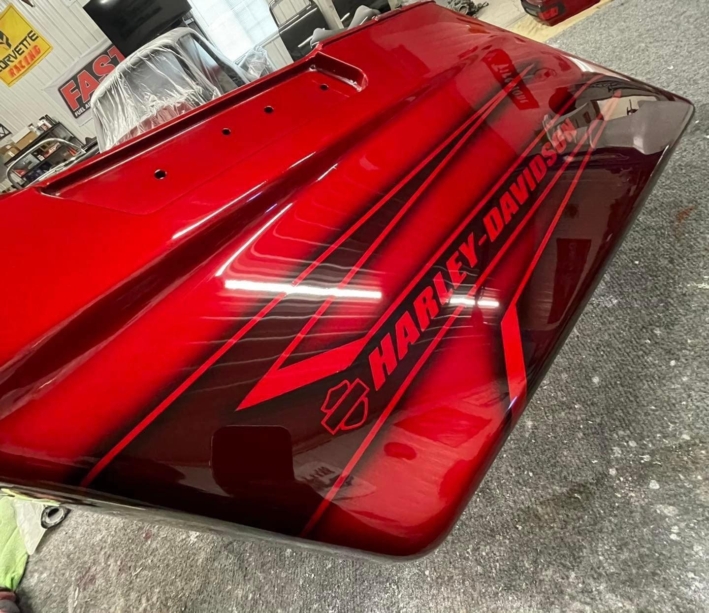 Harleydavidson Custom Paint Job Etsy