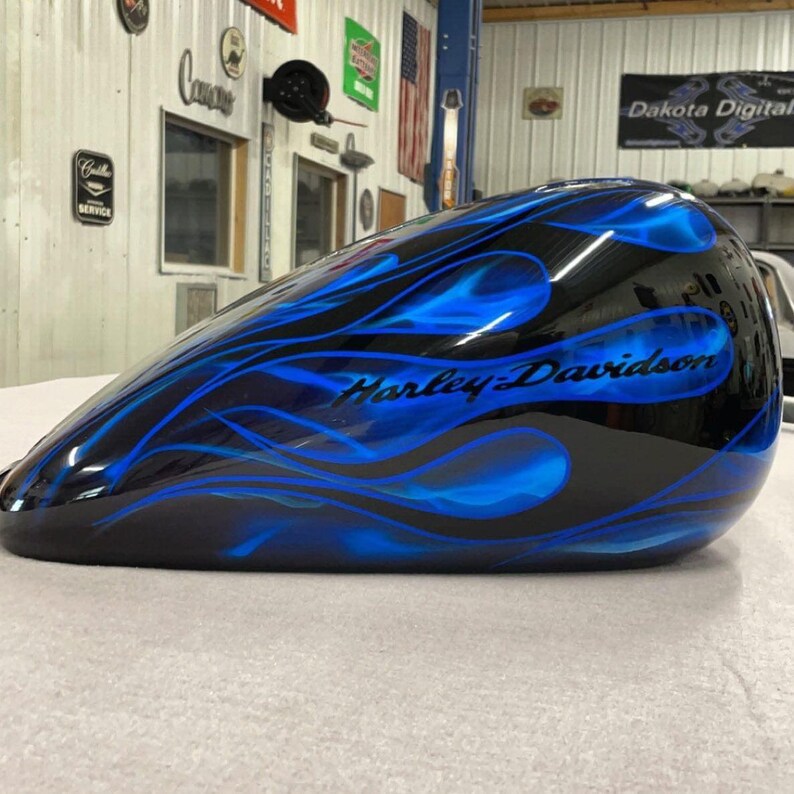 Harleydavidson Custom Paint Job Etsy