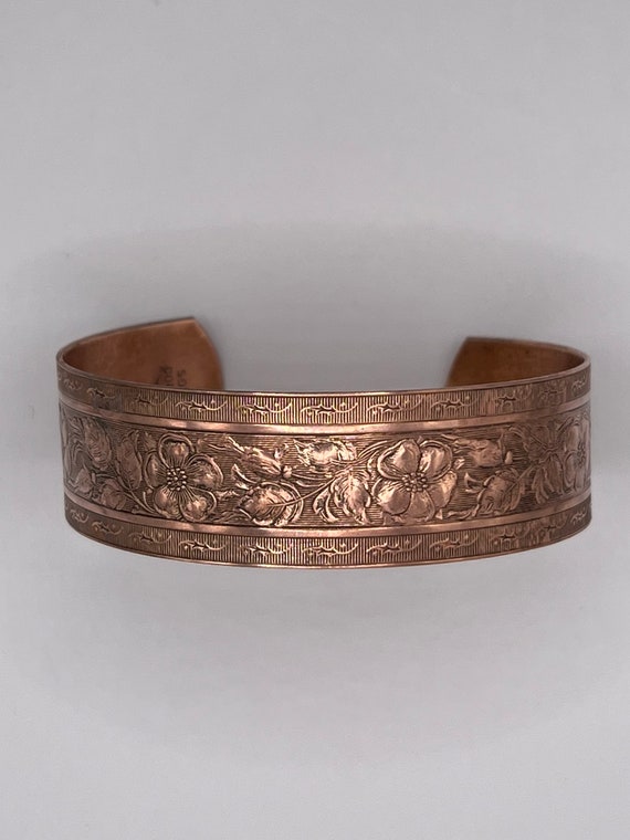 Solid copper bangle - image 4
