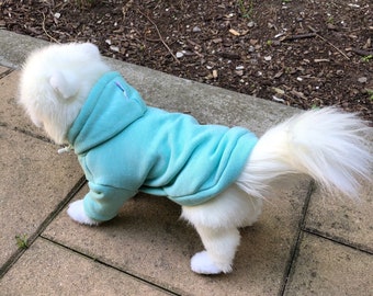 Mint Fleece dog clothes, S~2XL, sweater dog hoodie, pet clothes,small dogs clothes,winter clothes, puppy hoodie, dog hoodies ,puppy sweaters