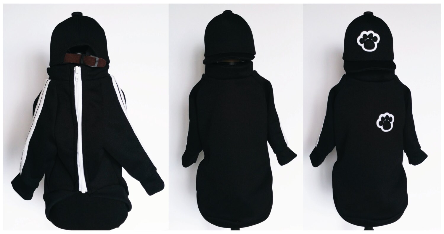 Black Stripe Dog Jersey Xs4xl Dog Clothes Dogs Hoodies Etsy Canada