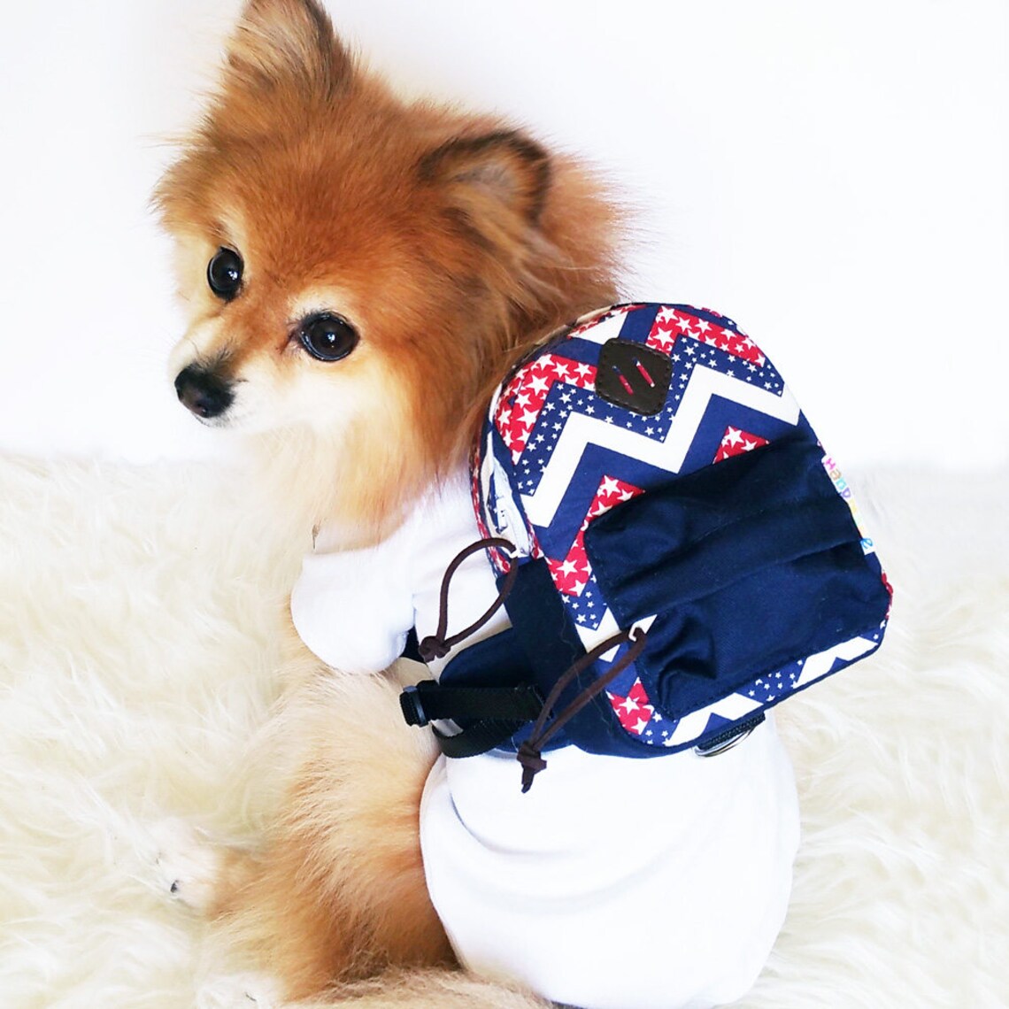 Dog backpack dogs harness vest puppy clothes small dog Etsy