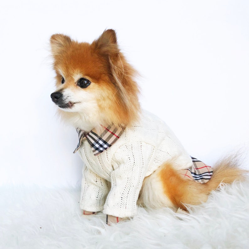Dog Plaid Shirts puppy dress shirt ring bearer dog hoodie tuxedo for dogs dog wedding suit formal dog clothes dog button down shirts
