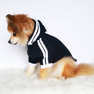 Dog Cat Double stripe hoodie sweatshirts, XS~4XL, pet clothes, small dogs clothes, winter clothes, puppy hoodie,dog hoodies, sweaters