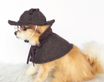 Dog detective hat cheap