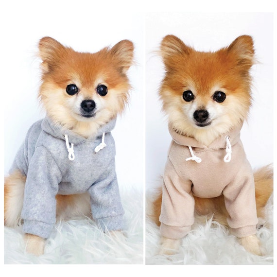 HANDMADE dog clothes S4XL Gray sweater 