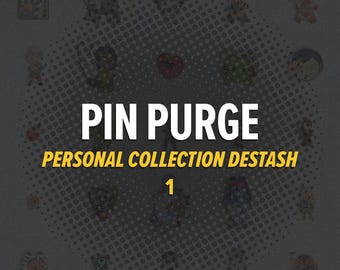 Pin Destash 1 // Collectible Lapel Pins // Personal Collection // Purge