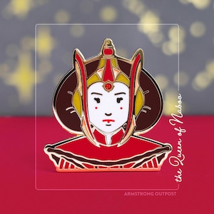 The Queen of Naboo Enamel Lapel Pin // Collectible Pin // Padme Amidala Inspired
