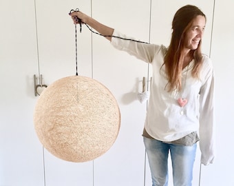 Ronde plafondlamp, moderne hanglamp, Scandinavische lamp, decoratieve plafondlamp, Boho plafondlamp - SPHERE