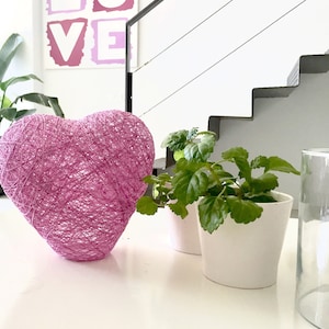 Nursery lighting, Heart floor lamp, Modern floor lamp, Modern table lamp, Table lamp, Nursery floor lamp, Heart table lamp - HEART