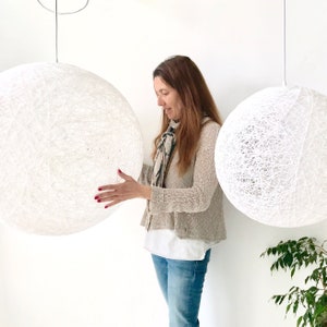Plafoniera nordica, Lampada a sospensione, Lampada gigante, Plafoniera moderna, Illuminazione decorativa, Illuminazione domestica - SFERA