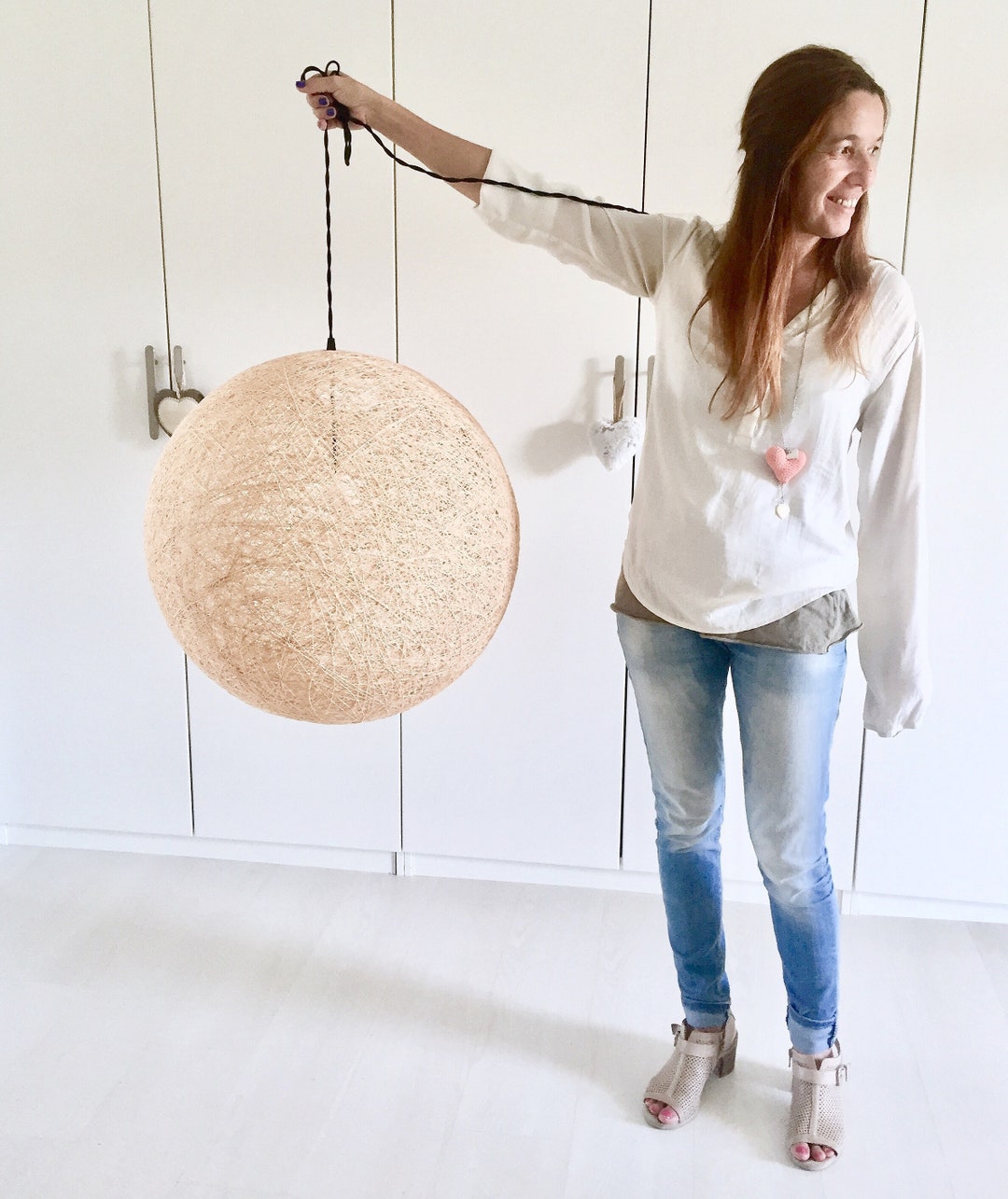 Globe Pendant Light Plug in Pendant Light Pendant Light - Etsy