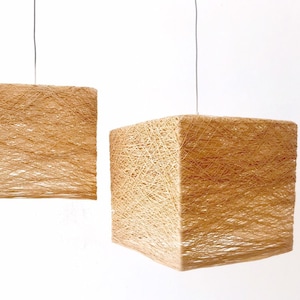 Scandinavian pendant light, Pendant lamp, Modern lighting, Plug in pendant lamp, Nordic lighting, Ceiling lamp, Nordic pendant lamp - CUBE