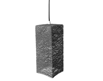 Gray pendant light, Pendant light nordic style, Scandinavian lighting, Pendant lamp, Minimalist pendant light, Ceiling lighting - PRISM