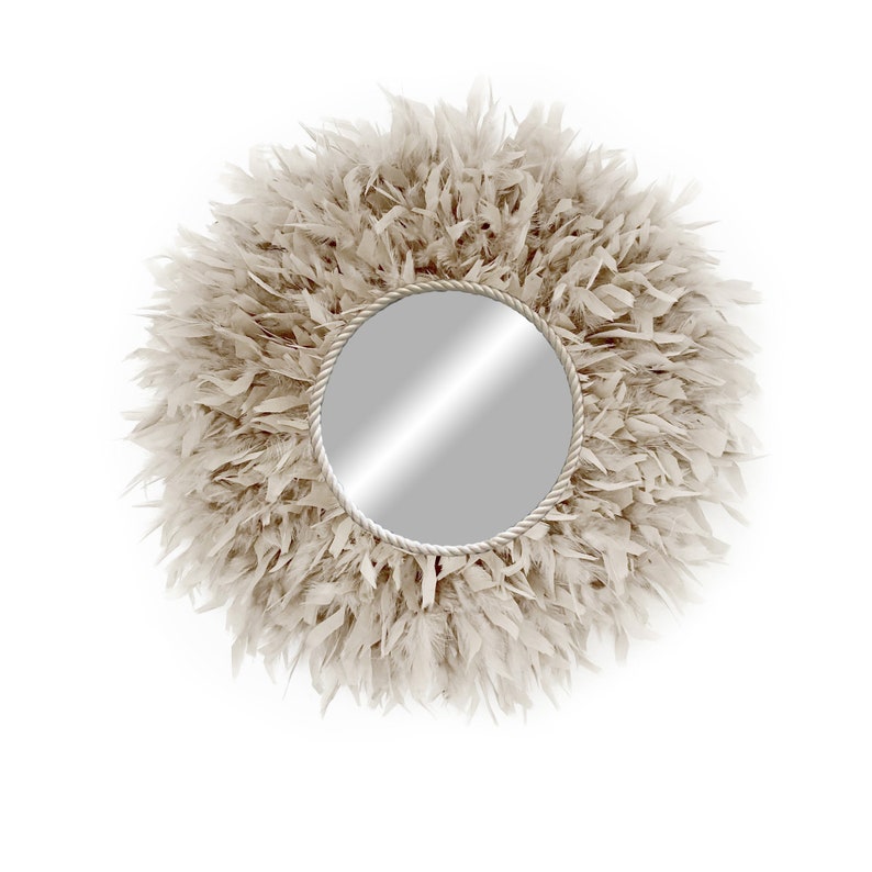 Round Mirror Wall Decor Juju Hats Mirror Juju Hat Wall Etsy