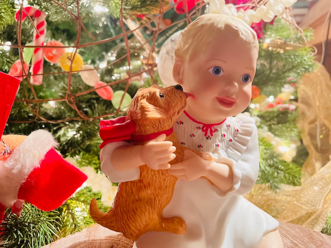 Babys First Christmas Figurine Lenox Baby Book Collection Etsy