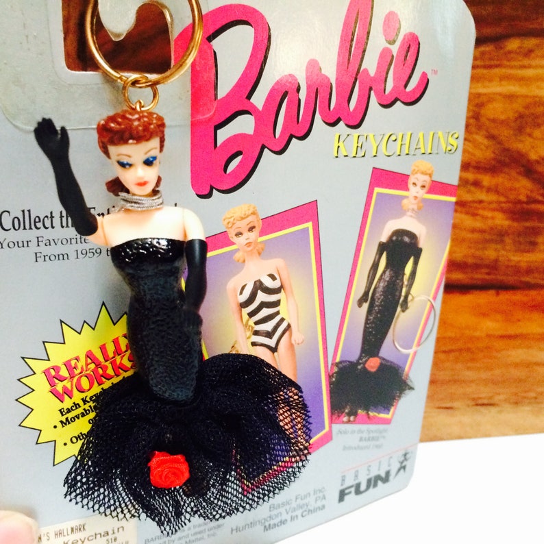 Barbie Keychain Solo in the Spotlight 1995 Mattel Doll Key | Etsy