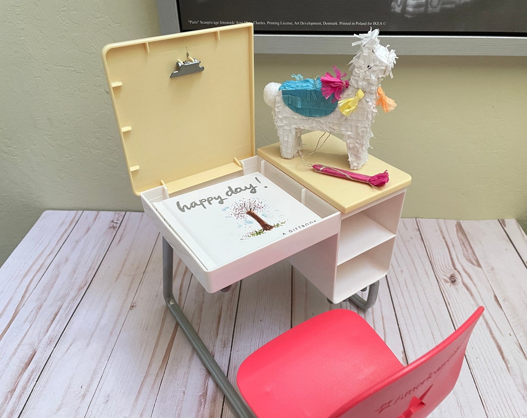 American Girl Doll Fliptop Desk Truly Me School Student Etsy