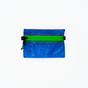 Dyneema Ultralight Geldbörse Reißverschluss Tasche - Topo Karte 1.43