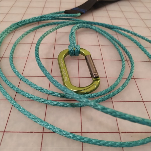 Ultralight dog leash - Green Amsteel