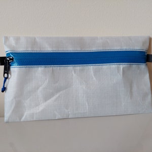 Bolsas de cremallera rectangular ultraligera White Dyneema Small