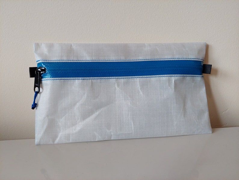 Bolsas de cremallera rectangular ultraligera White Dyneema Small