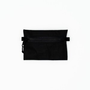 Ultralight Wallet Zipper Pouch - Black Dyneema
