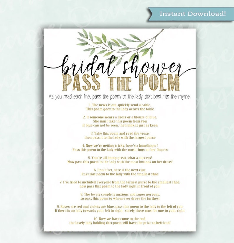 bridal-shower-game-pass-the-poem-olive-branch-instant-etsy