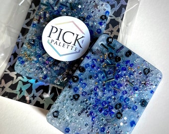 Galaxy Fidget Toy Picking Pad - Pick Palette - Outer Space Planets Science Theme Stocking Stuffer Texture to Pick, Dig and Peel