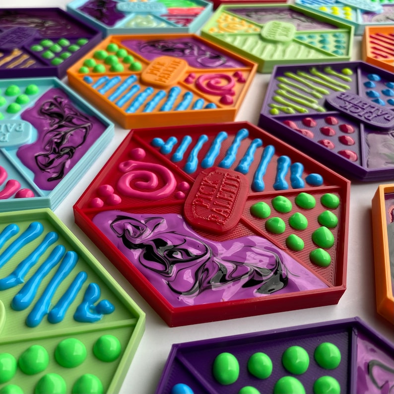 Pick Palette Picking Fidget Toy Bundle Pick and Peel Anxiety - Etsy