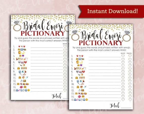 Bridal Shower Video game Pictionary - EMOJI Pictionary - Cranberry Crimson Gold - Quick Printable Electronic Down load - do-it-yourself Bridal Shower Printables photo relating to Wedding Emoji Pictionary Free Printable called Bridal Shower Video game Pictionary - EMOJI Pictionary - Cranberry Purple Gold - Instantaneous Printable Electronic Down load - do it yourself Bridal Shower Printables