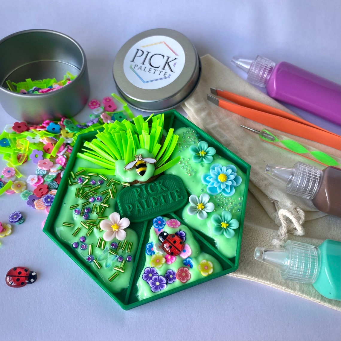 Pick Palette Skin Picking Fidget Toy Bundle Garden Texture - Etsy