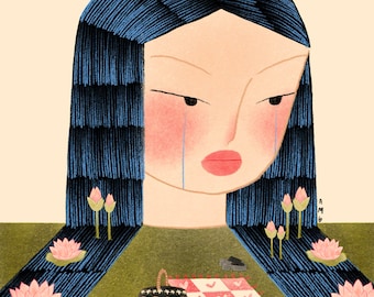 Ducha de loto - Impresión