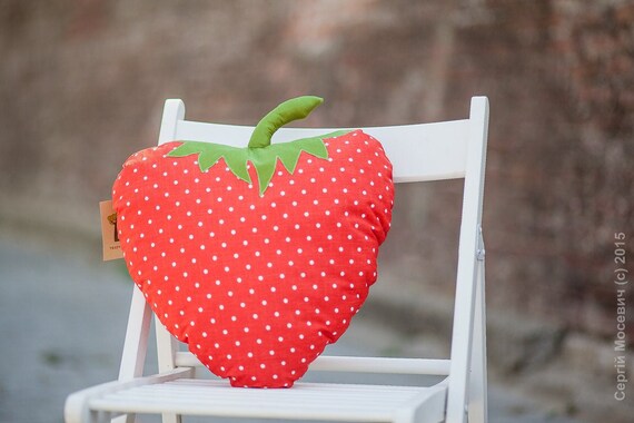 strawberry cushion
