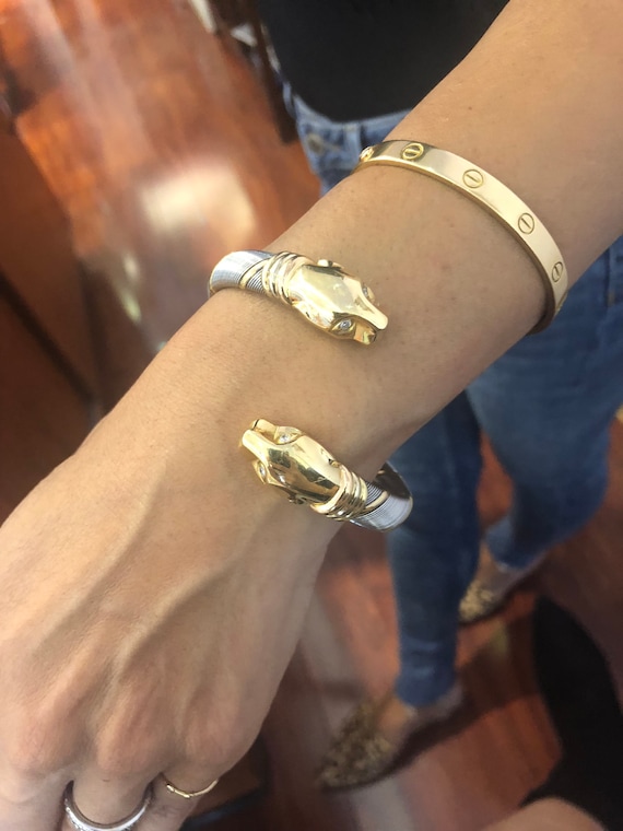 cartier panther bracelet for sale