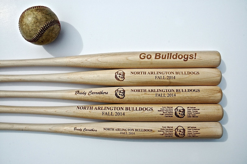 Personalized Engraved Mini Baseball Bat. Small Baseball Bat Etsy