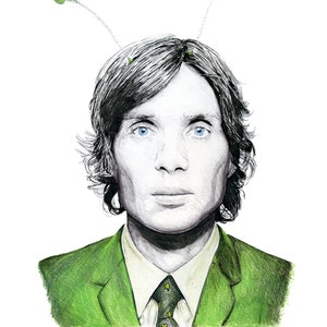 Tommy Shelby / Cillian Murphy / Peaky Blinders / Irish Print Portrait