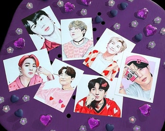Bangtan Sonyeondan / BTS / Kim Namjoon / Kim Seokjin / Min Yoongi / Jung Hoseok / Park Jimin / Kim Taehyung / Jeon Jungkook / BTS! / fanart