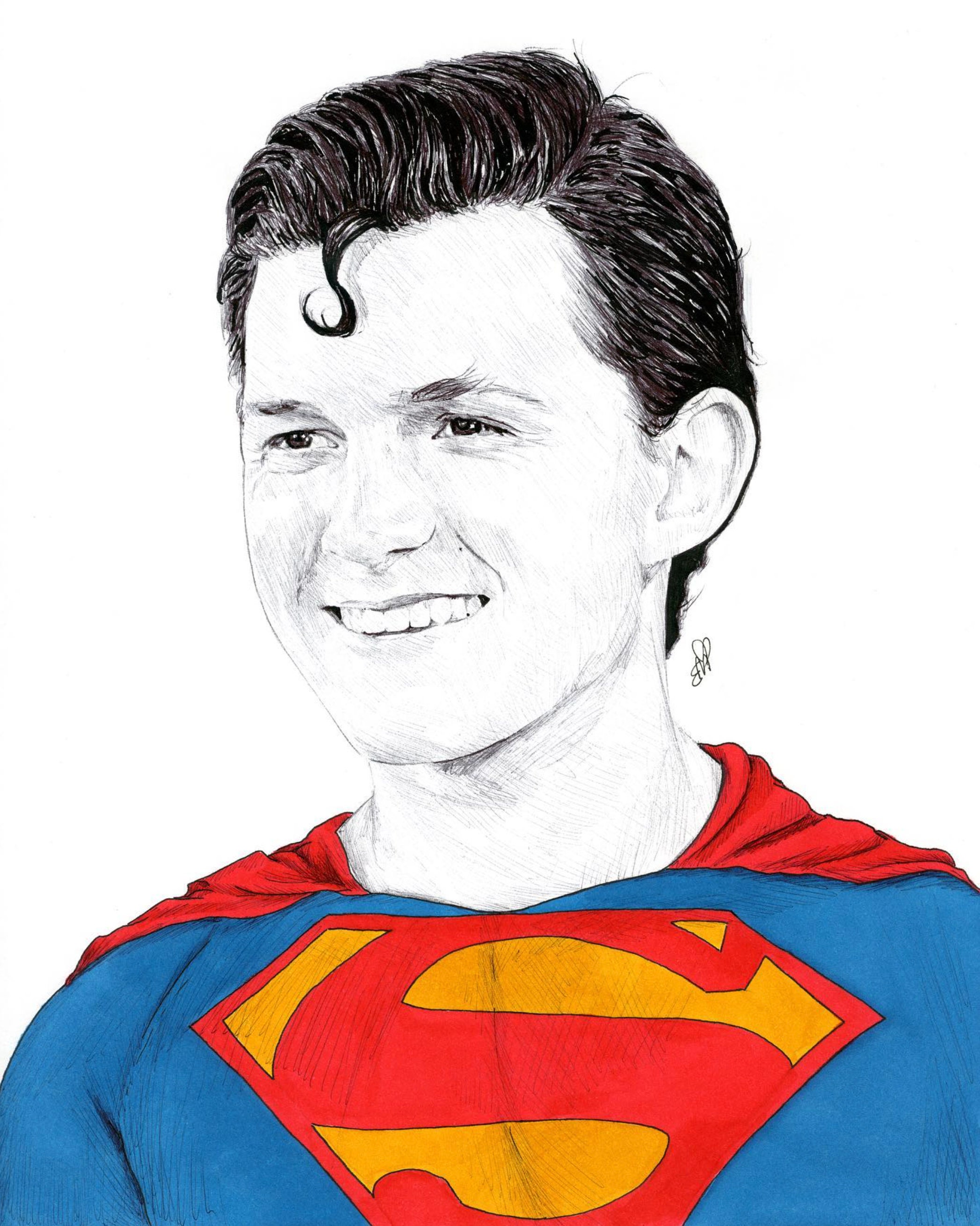 Peter Parker / Spiderman / Tom Holland / Print Etsy