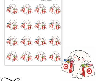 Target Winnie Planner Sticker Sheet | Functional Stickers | Target Lover Gift