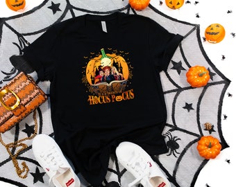 It's Just a Bunch of Hocus Pocus T-Shirt, Halloween, Disney inspired, Sanderson Sisters, Hocus Pocus Shirts, Fall Shirts, Autumn