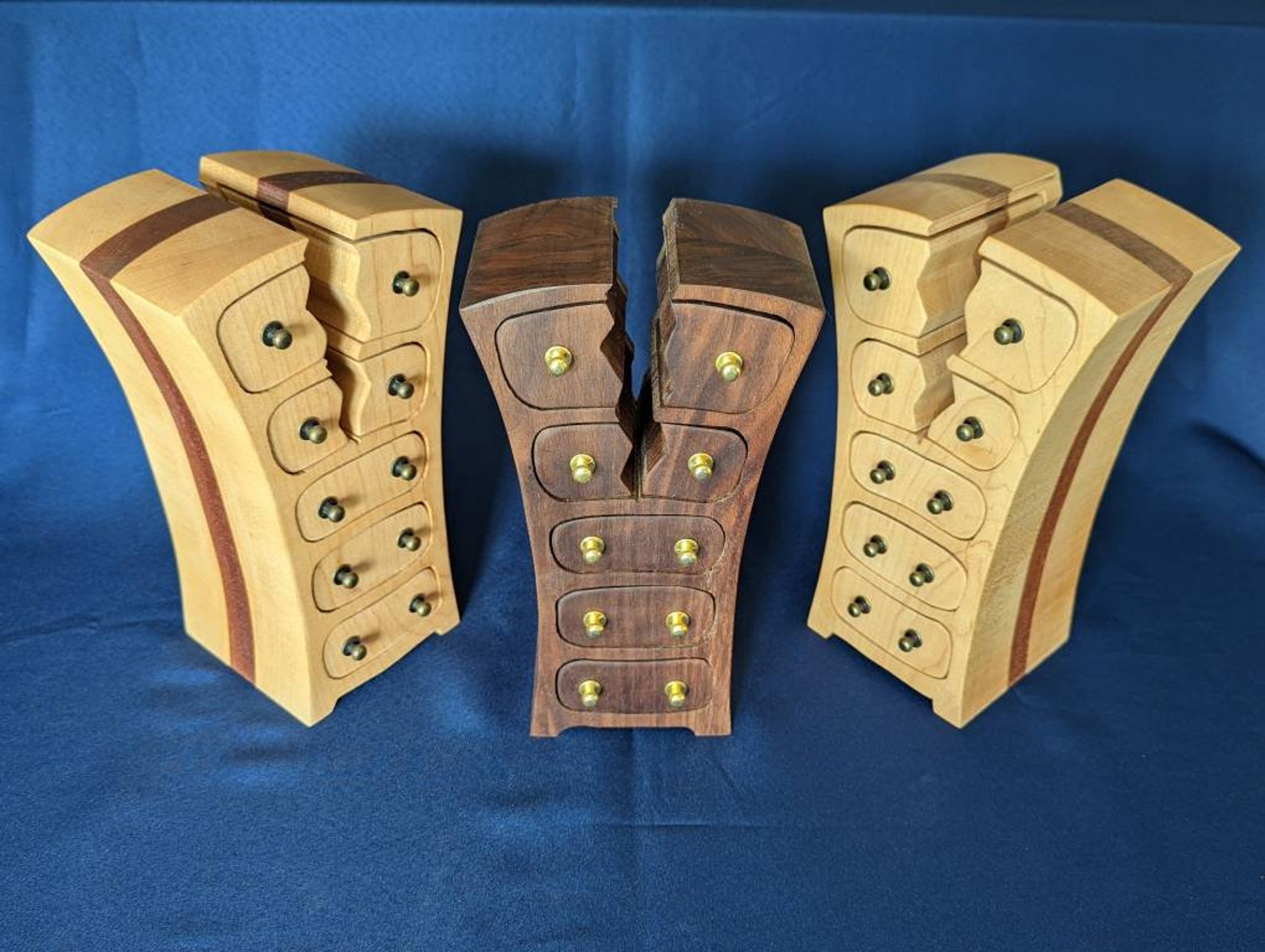 It's a cracked Chest Bandsaw Box Jewelry Etsy Canada