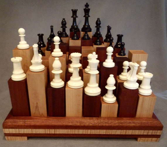 Play Chess at the Next Level With the Adjustable 3D Chess Board