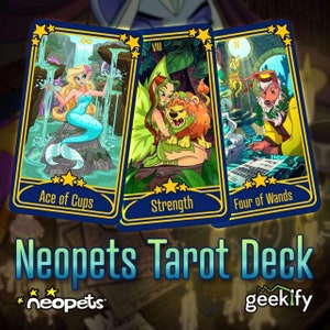 Neopets – Tarot and Oracle Deck Set (Officially Licensed)