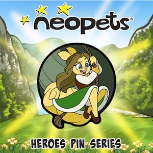 Neopets – Heroes Soft Enamel Pins V1 (Officially Licensed)