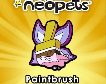 Neopets – Paintbrush Enamel Pins V2 (Officially Licensed)