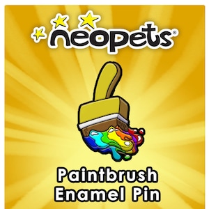 Neopets – Paintbrush Enamel Pins V1 (Officially Licensed)
