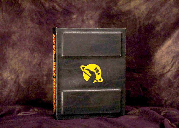 The Hitchhikers Guide to the Galaxy Book Hand Bag - Custom HHGTTG Book  Replica / Clutch / Purse / Satchel - Geekify Inc