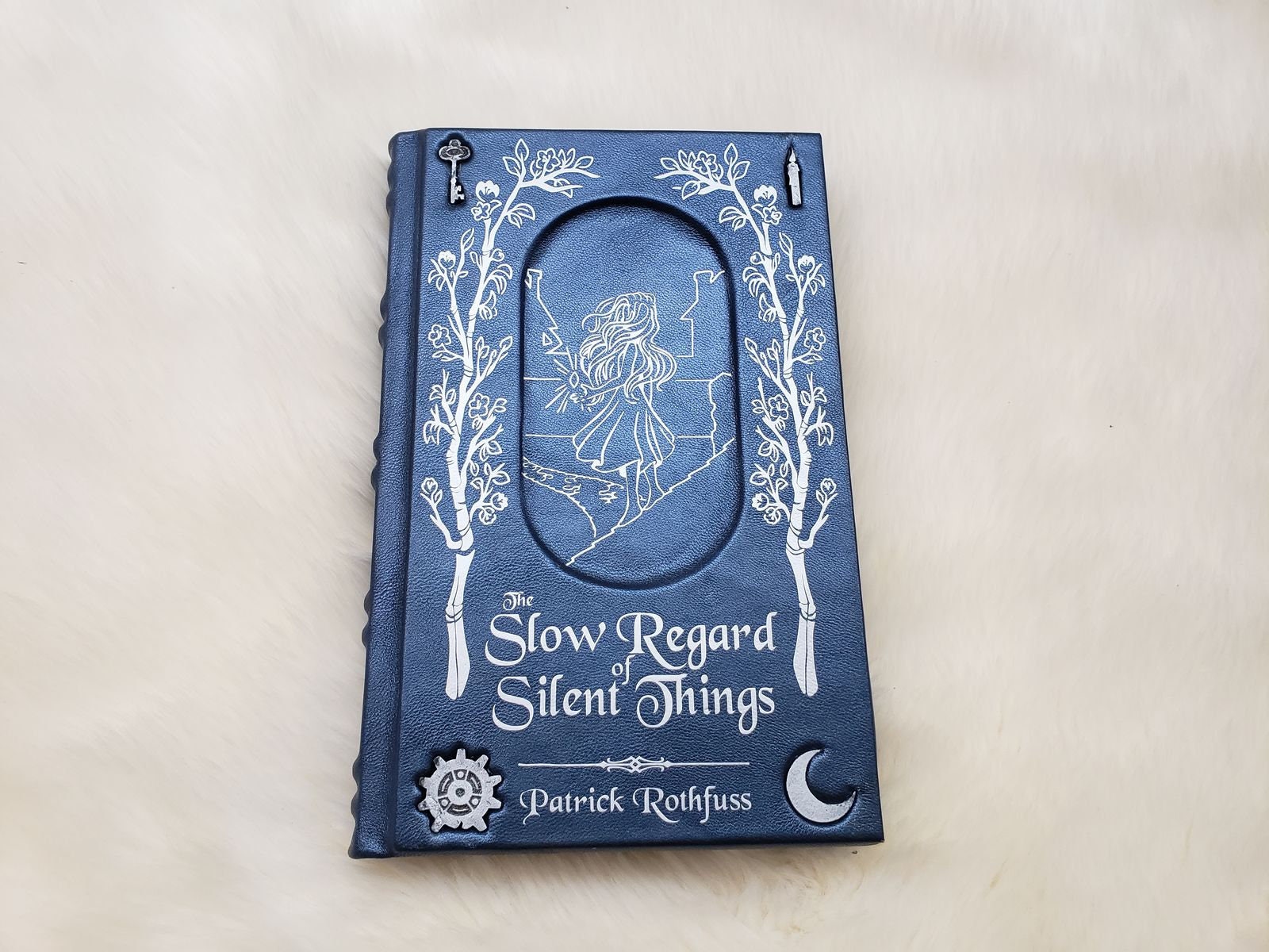 The Slow Regard of Silent Things Leatherbound Patrick Etsy